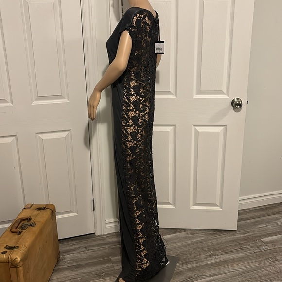 RUDSAK NWT DRESS MAXI LENGTH FULL LACE BACK SIZE XS - Picture 2 of 13